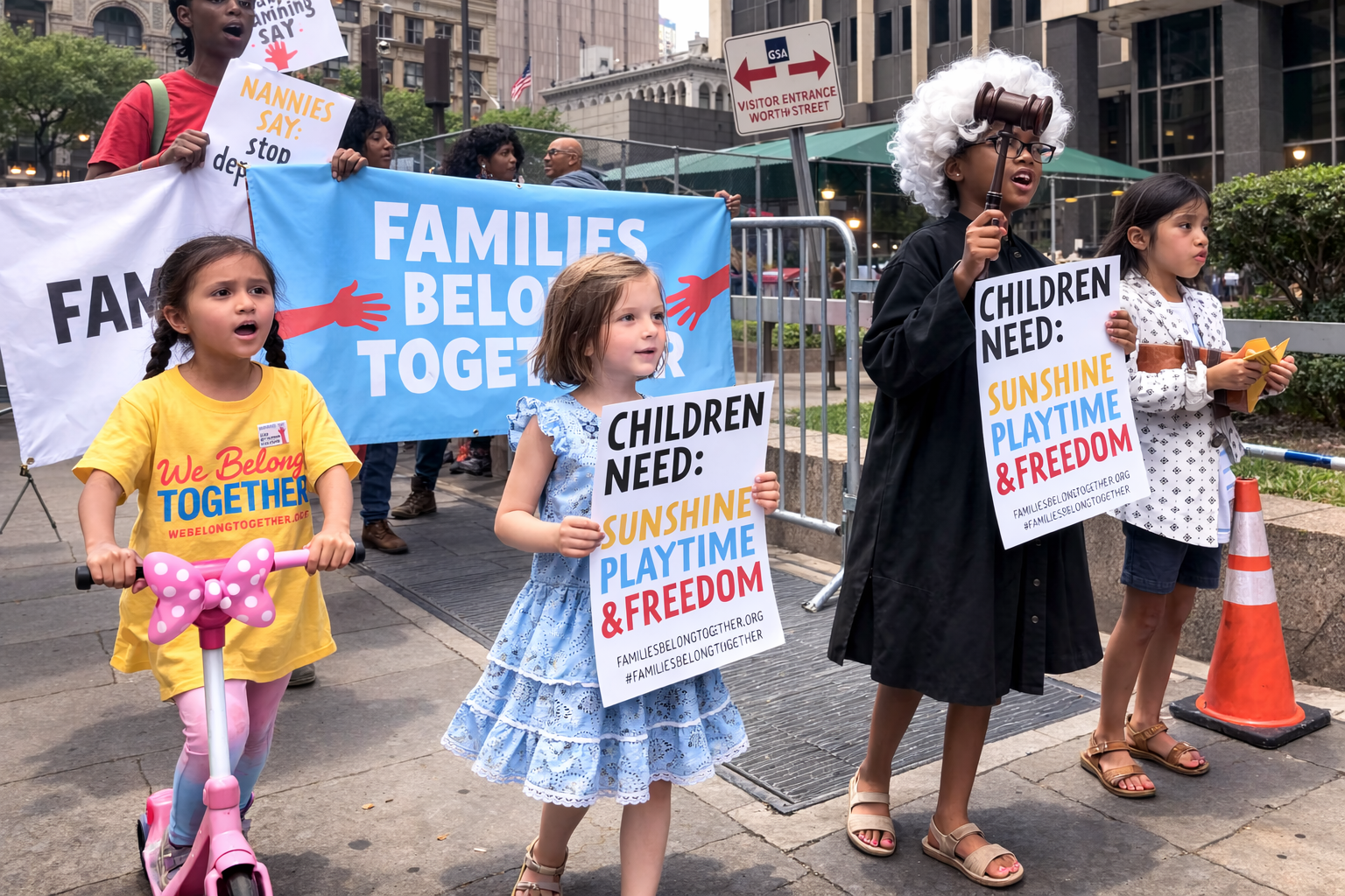 Children Behind Fences Sparked a Movement for Freedom