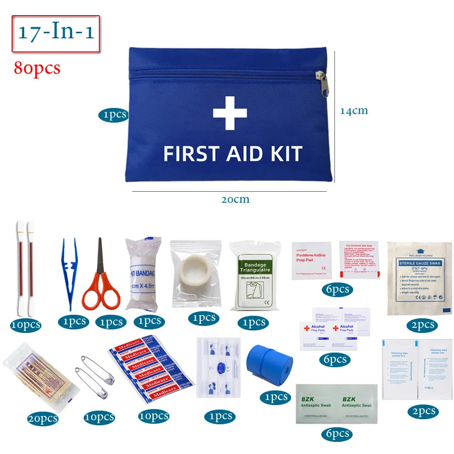Portable Emergency Street Med Kit (small)