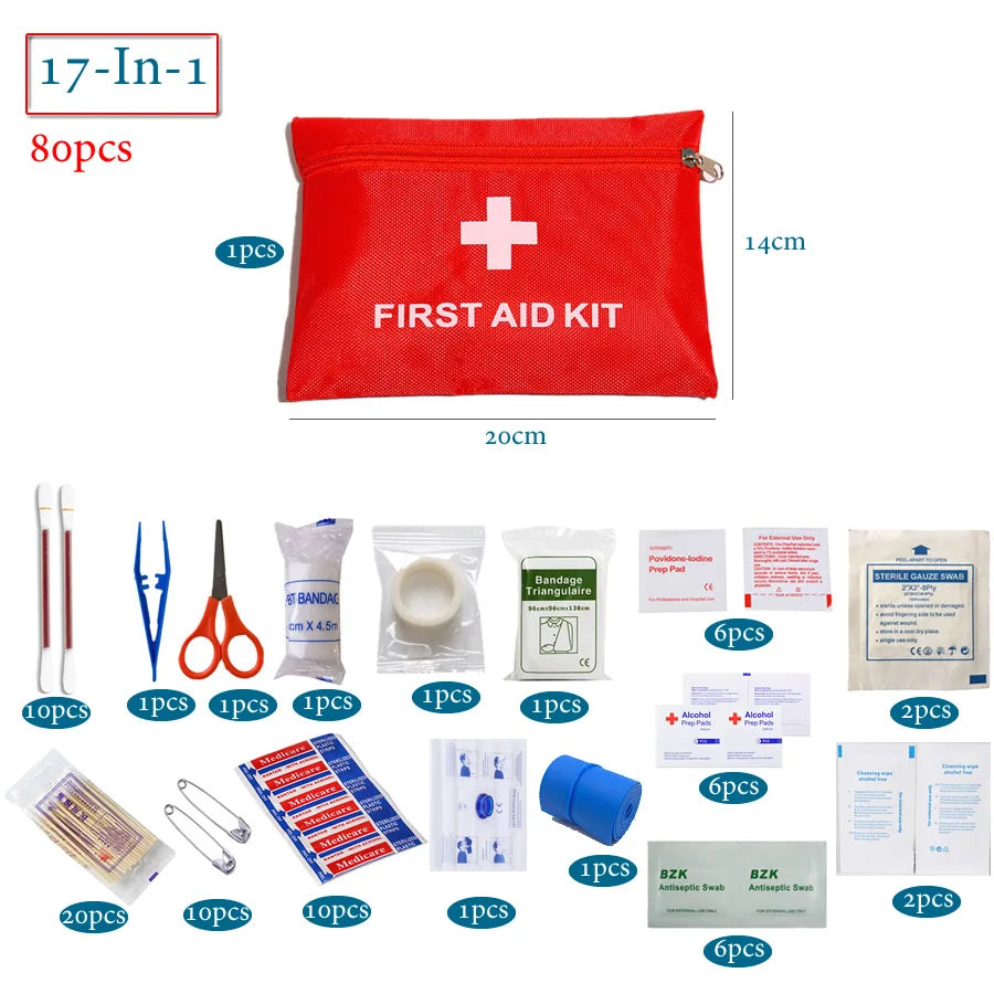 Portable Emergency Street Med Kit (small)