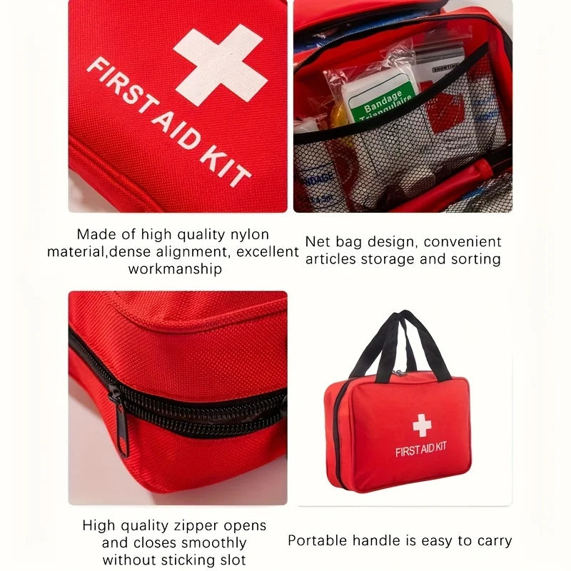 Portable Emergency Street Med Kit (Large - 260 pcs)