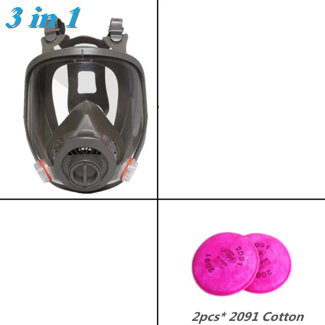 Full Face Industrial Gas Mask 6800