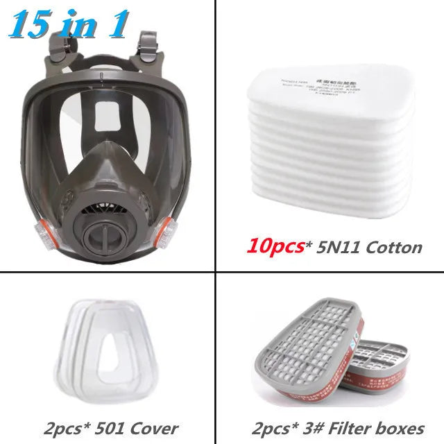 Full Face Industrial Gas Mask 6800