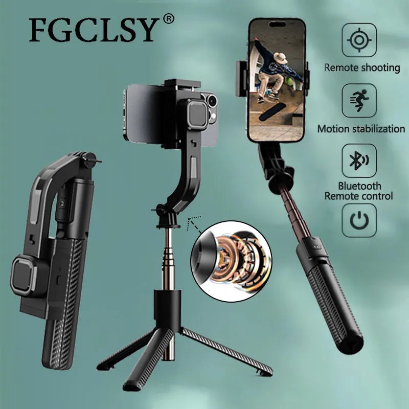 Handheld Mobile Phone Stabilizer & Selfie Stick