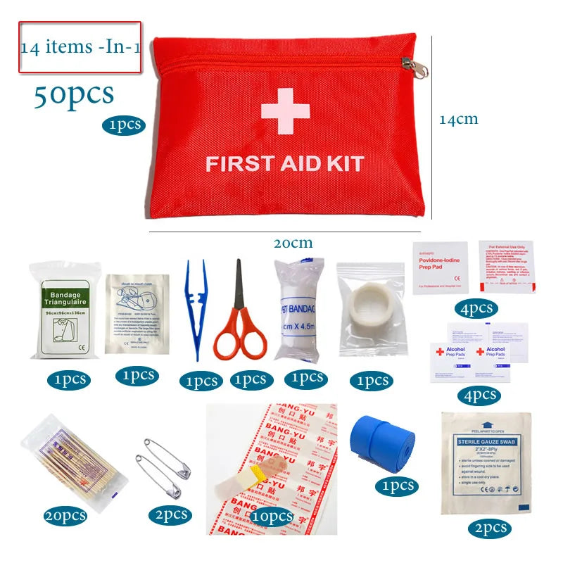 Portable Emergency Street Med Kit (small)