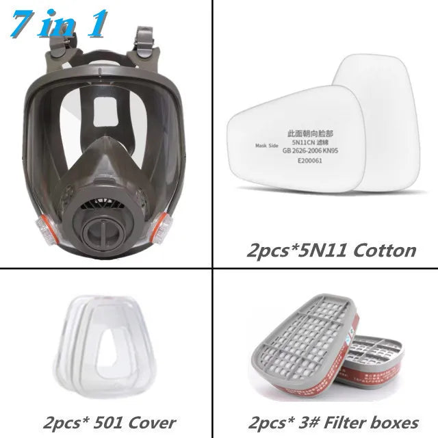 Full Face Industrial Gas Mask 6800